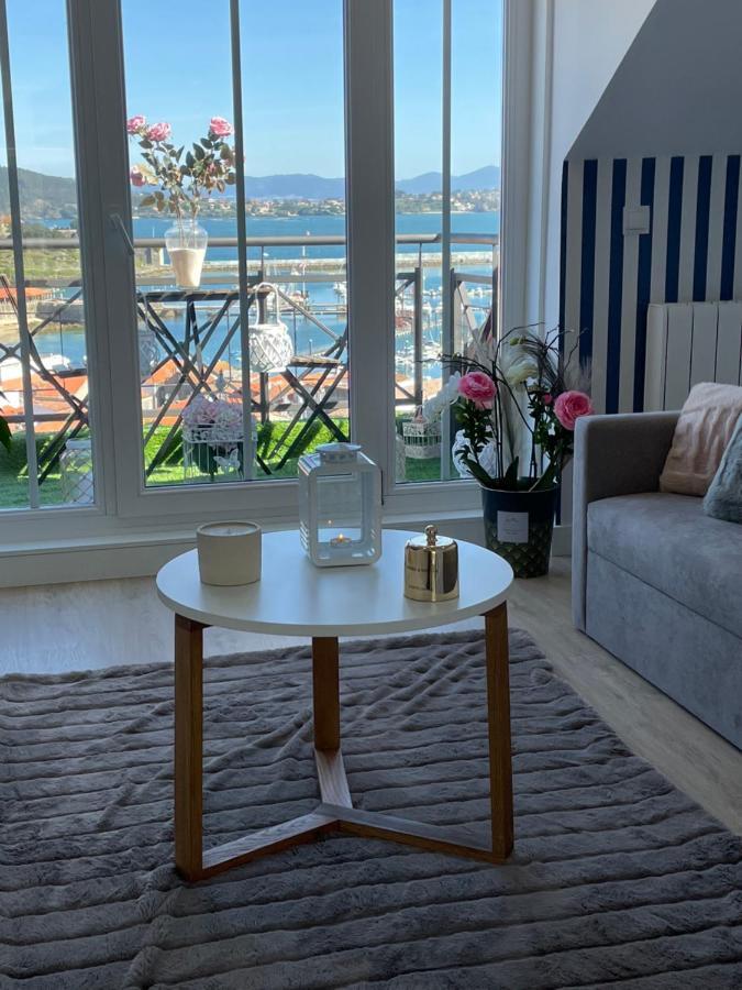 Estudio Impresionantes Vistas Con Terraza Y Piscina Baiona Exterior foto
