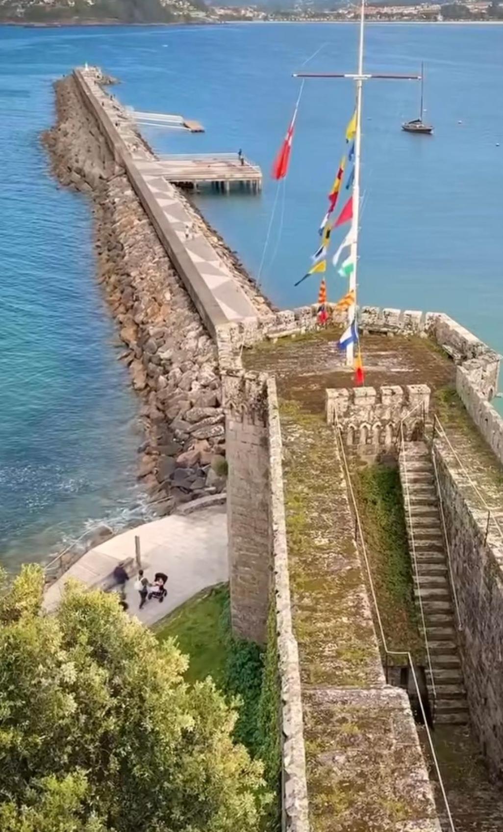 Estudio Impresionantes Vistas Con Terraza Y Piscina Baiona Exterior foto